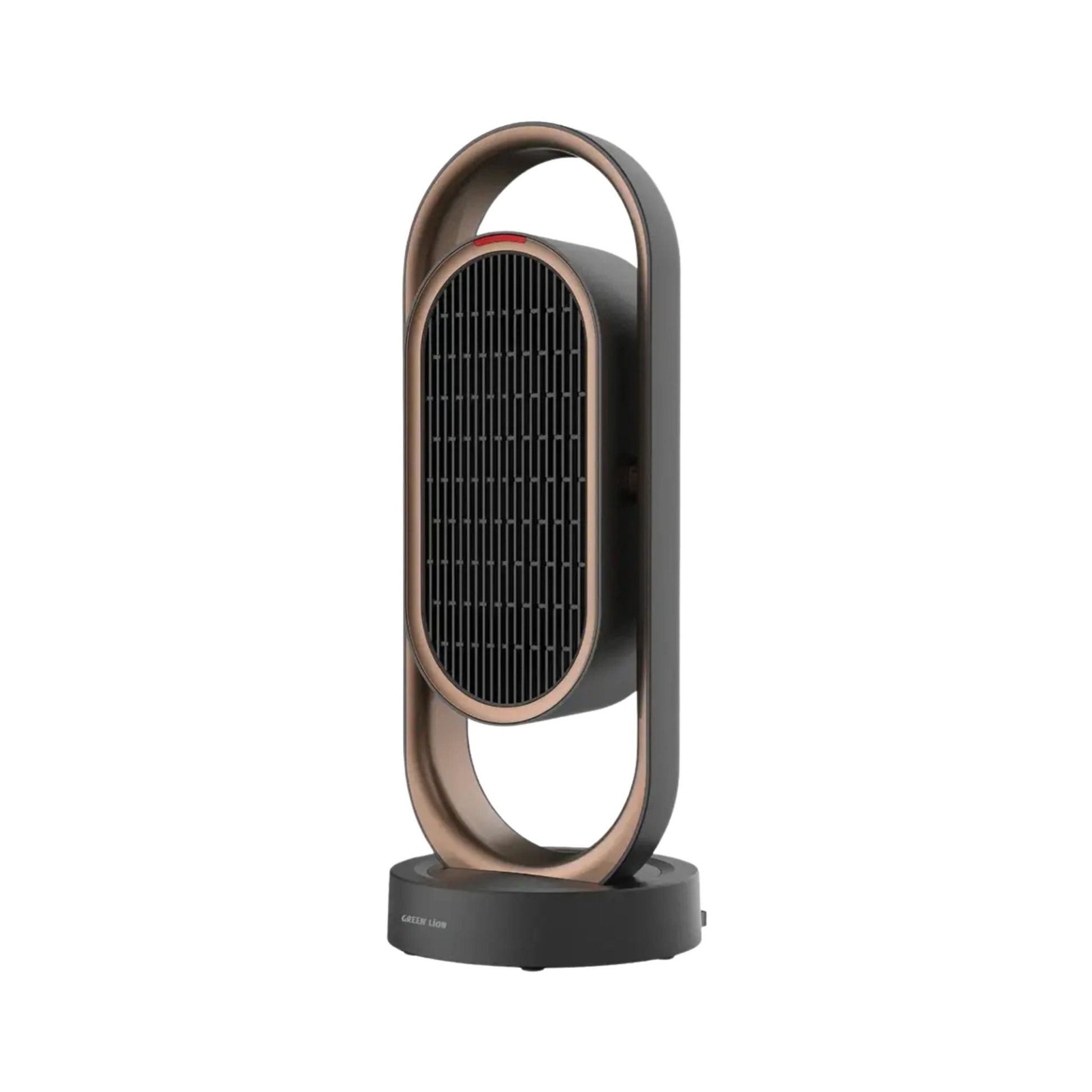 Green Lion Power Fan and Heater with Remote Control - Black