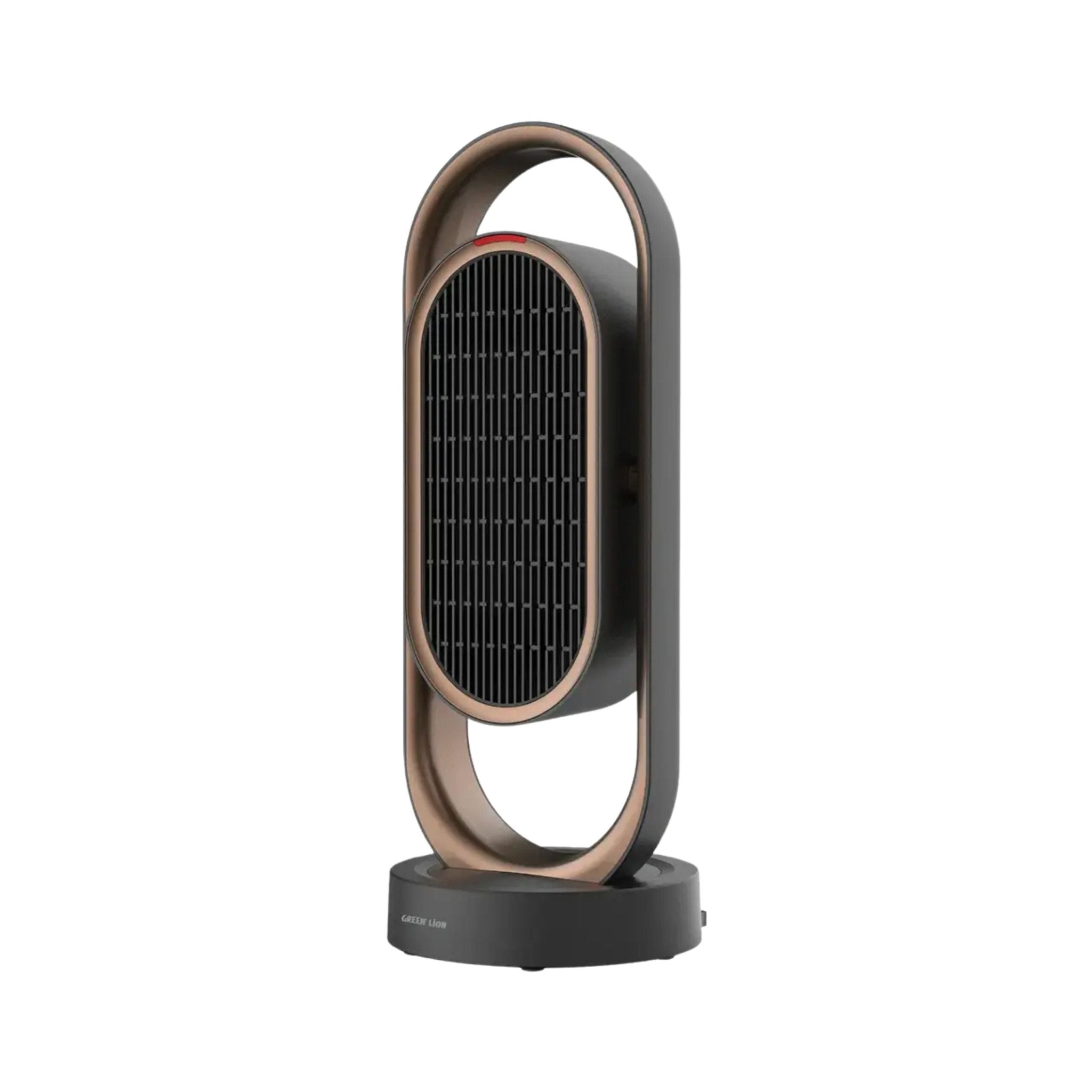 Green Lion Power Fan and Heater with Remote Control - Black