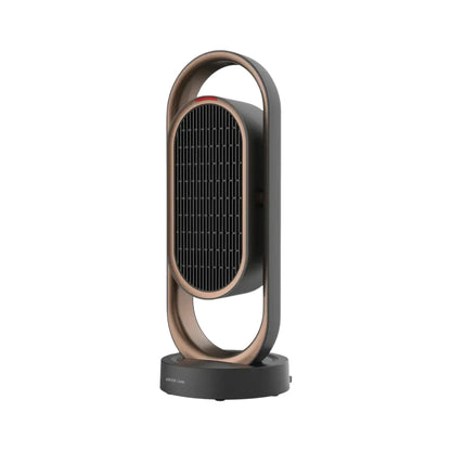 Green Lion Power Fan and Heater with Remote Control - Black