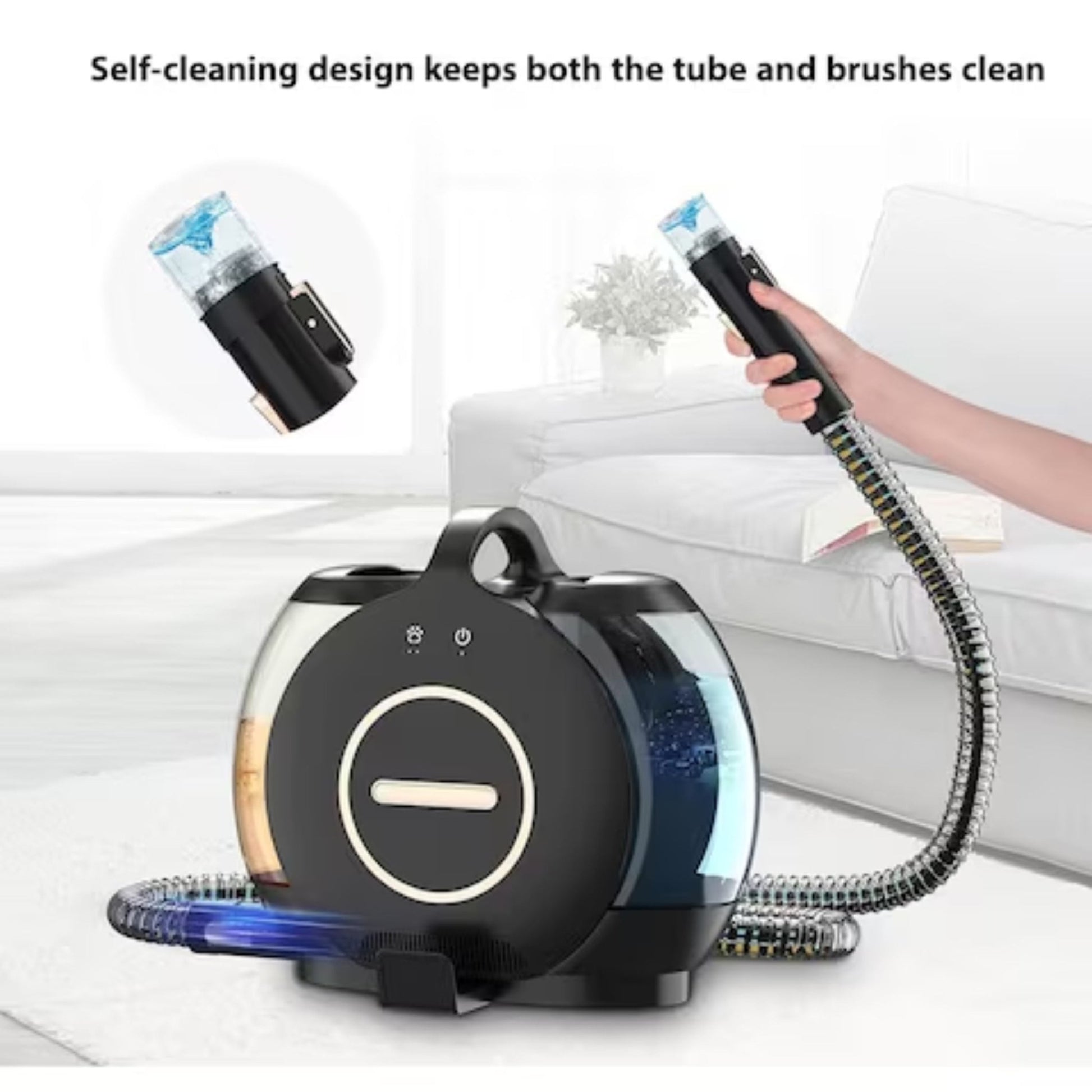 Green Lion Snail Carpet Cleaner - Black