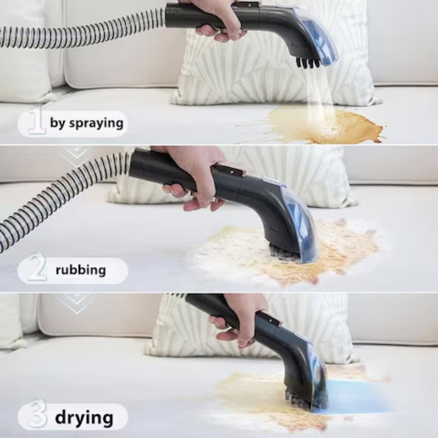 Green Lion Snail Carpet Cleaner - Black
