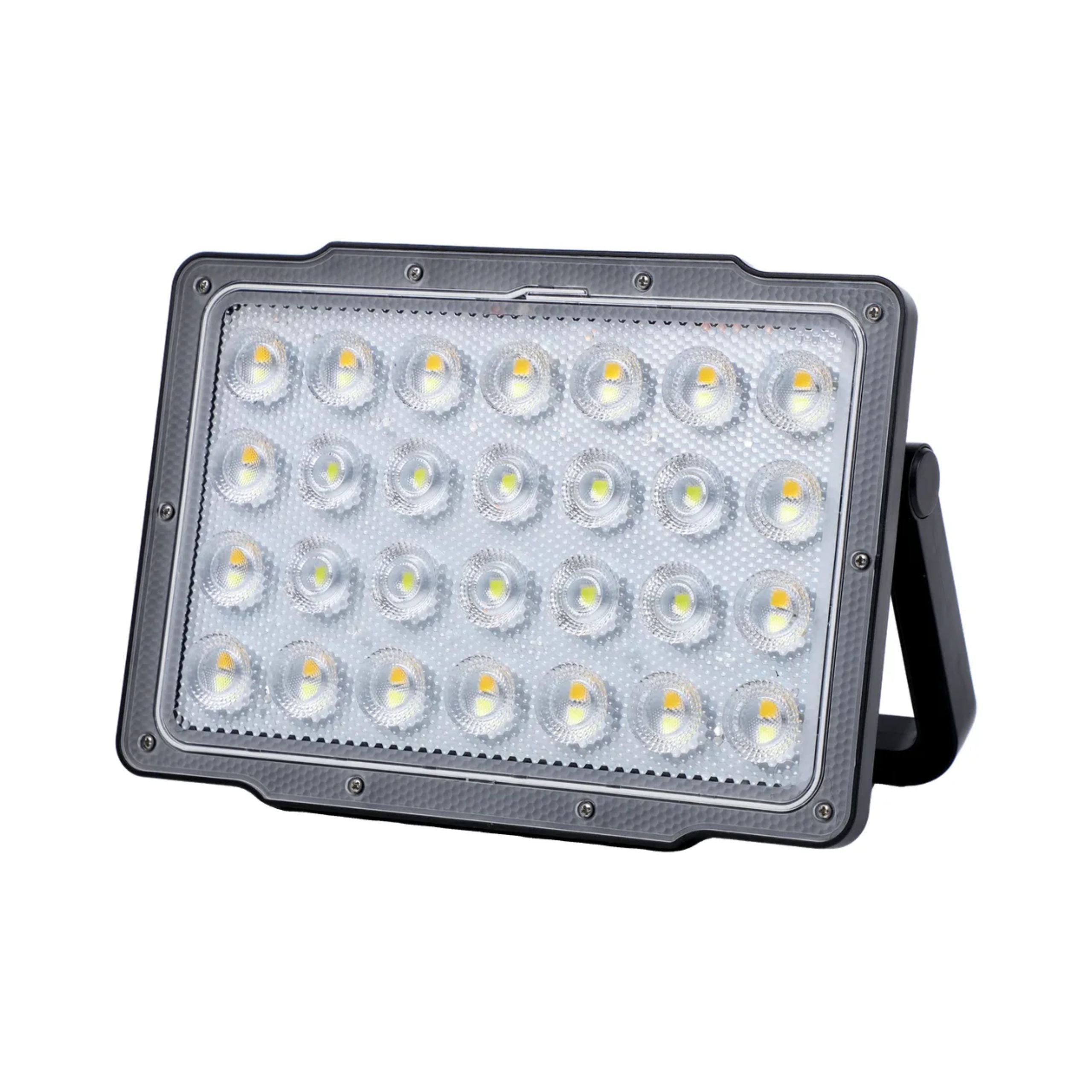 Green Lion Solar Floodlight 7200mAh 1400L - Black