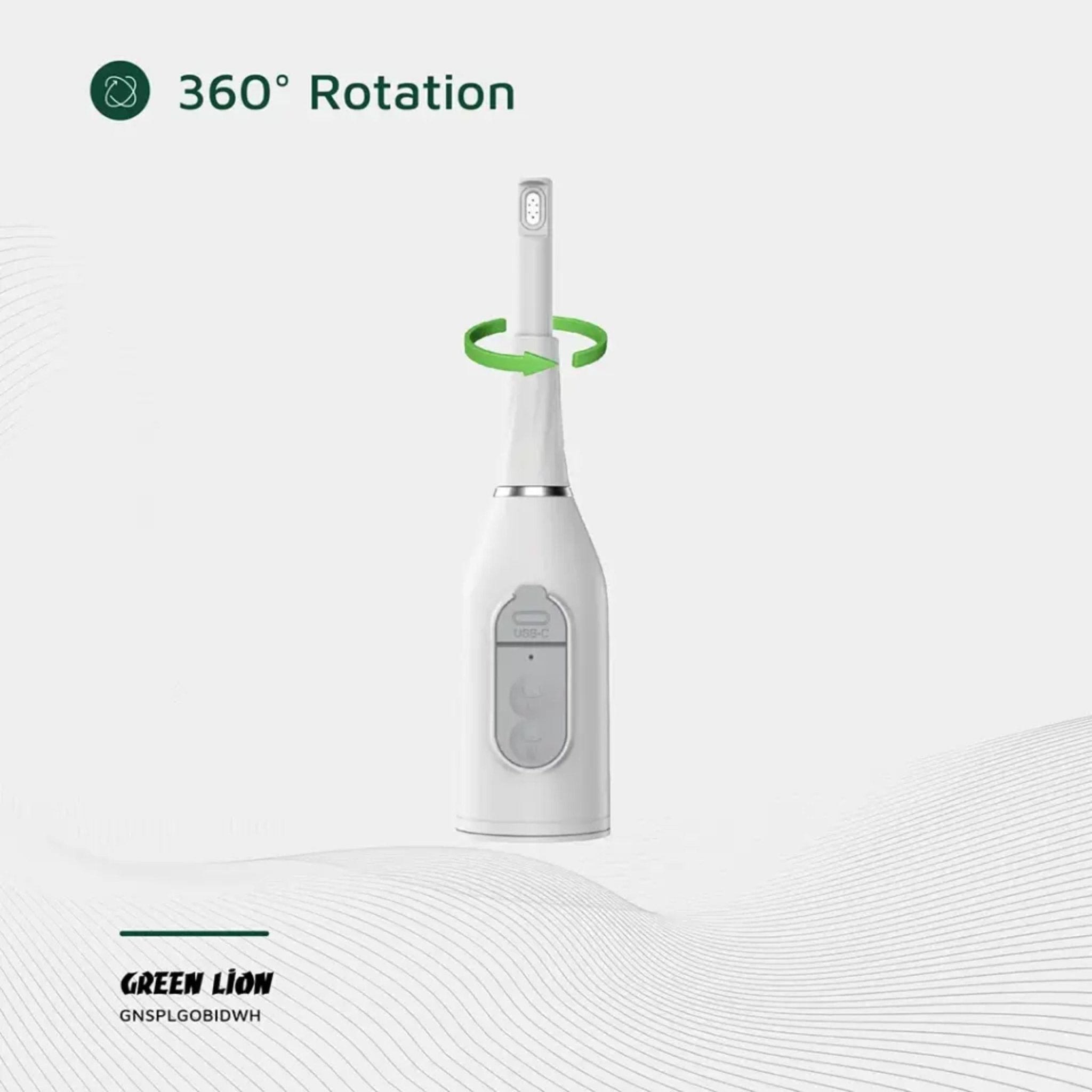 Green Lion Splash Go Portable Bidet 450 mAh - White