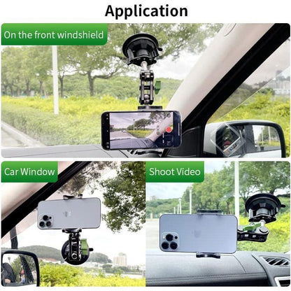 Green Lion Ultimate Holder Pro With Suction Cup Mount - Black
