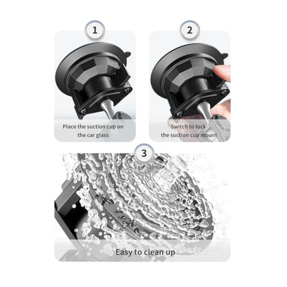 Green Lion Ultimate Holder Pro With Suction Cup Mount - Black
