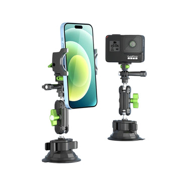 Green Lion Ultimate Holder Pro With Suction Cup Mount - Black