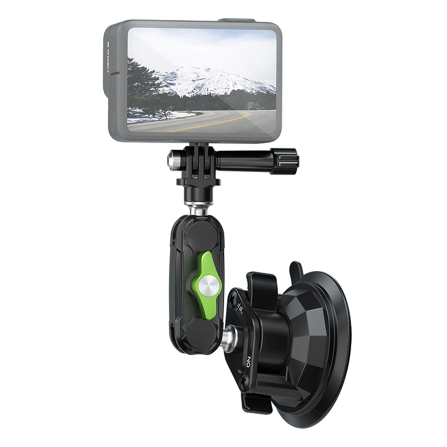 Green Lion Ultimate Holder Pro With Suction Cup Mount - Black