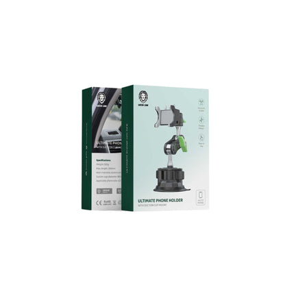 Green Lion Ultimate Phone Holder With Suction Cup Mount - Black