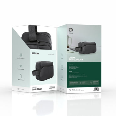 Green Lion Urban Travel Pouch - Black