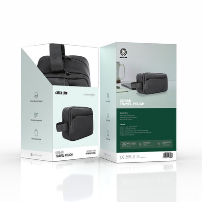Green Lion Urban Travel Pouch - Black