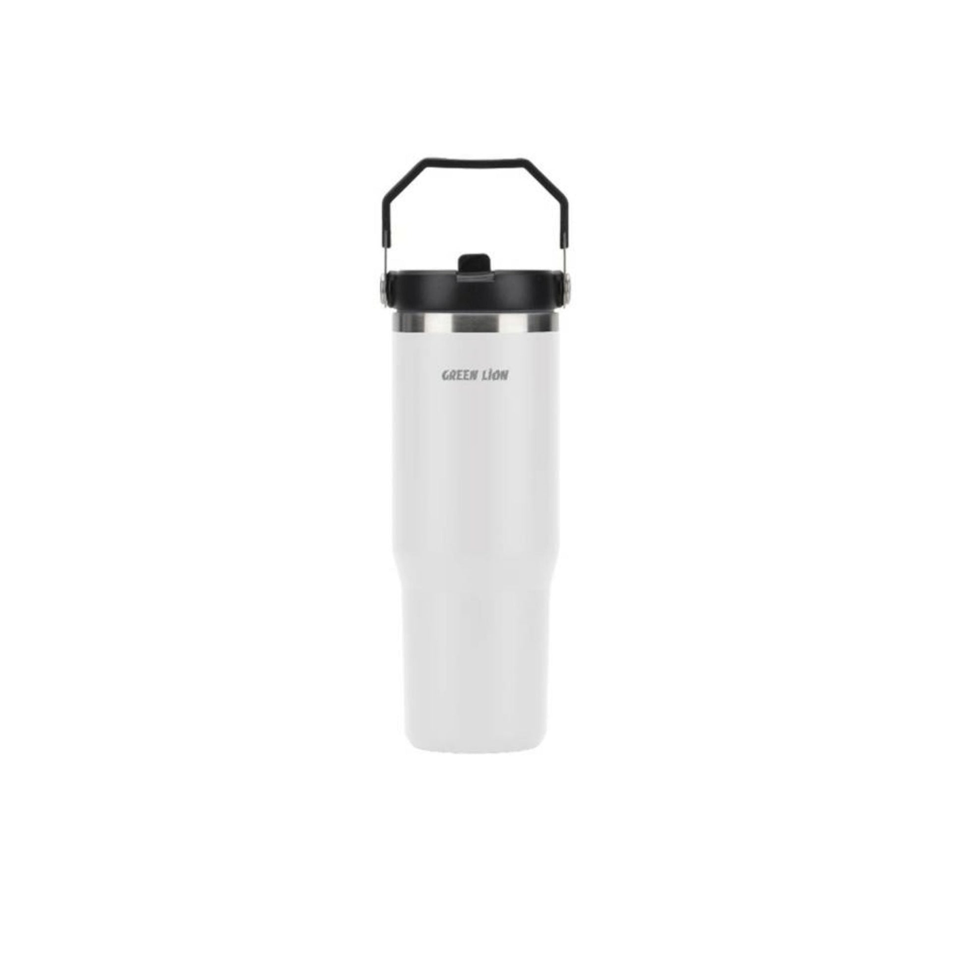 Green Lion Vacuum Tumbler 900ml Bottle - White