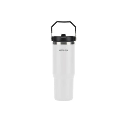 Green Lion Vacuum Tumbler 900ml Bottle - White