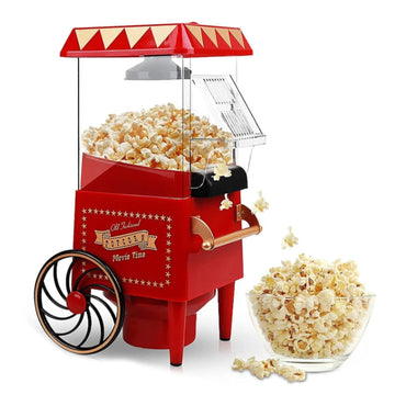 Green Lion Vintage Pop Corn Maker 1200W 270ML - Red