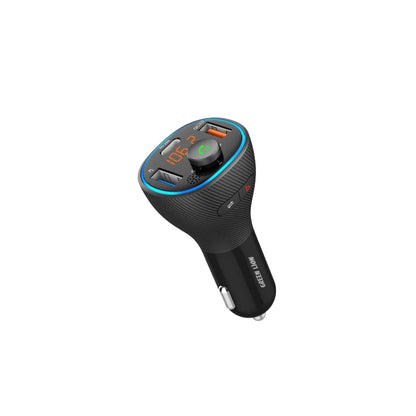 Green Lion Wireless Hands-Free Car Kit with Built-In FM Transmitter 38W - Black
