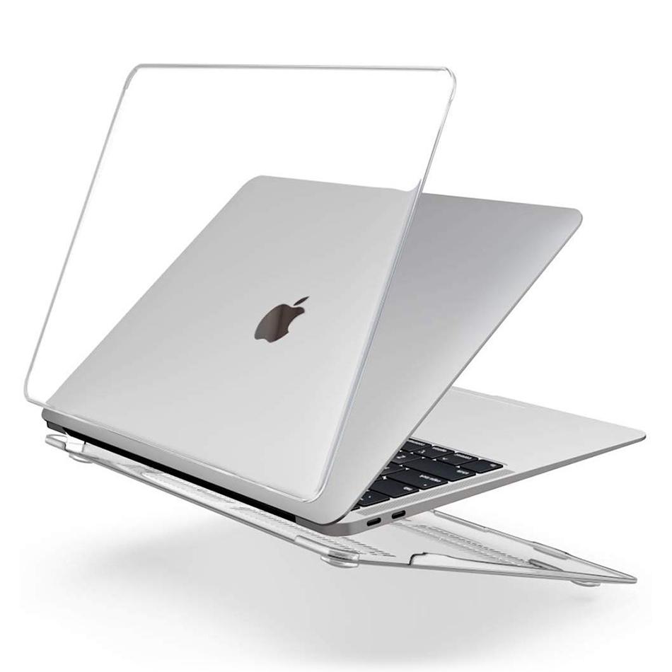 Green Ultra-Slim Hard Shell Case 2.0mm for Macbook Pro 13.3 - 2020 - Clear