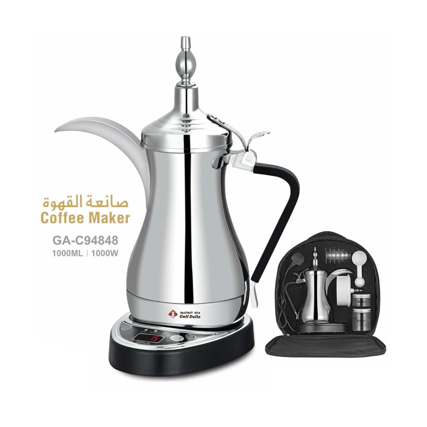 Gulf Dalla With Crome Bag 1L GA-C94848