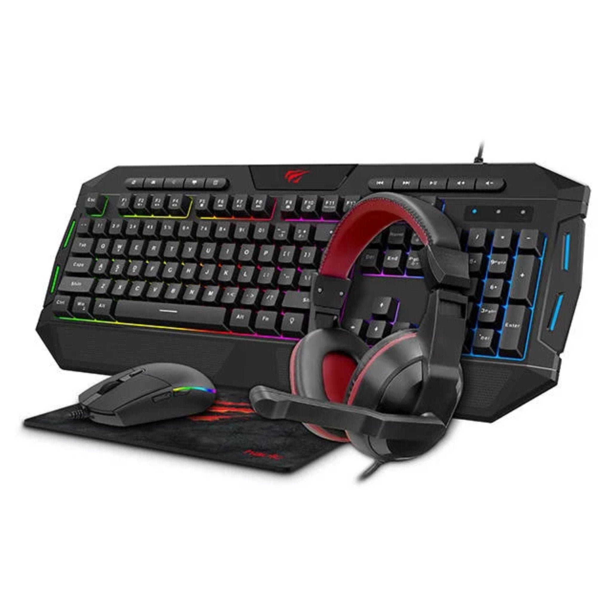 HAVIT KB501CM 4NI1 Gaming Combo - Black
