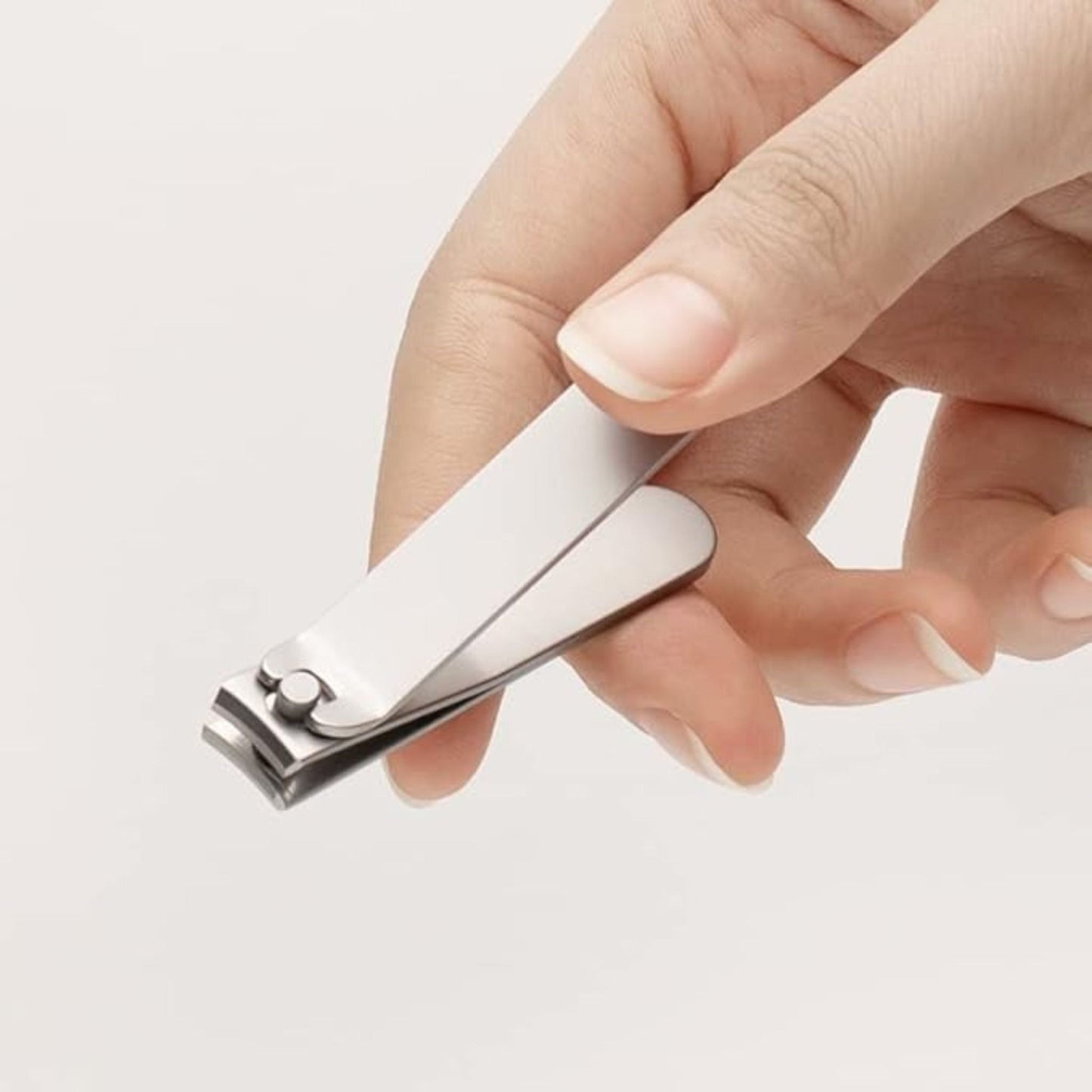 HOTO Clicclic Three-piece Nail Clipper - White