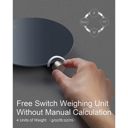 HOTO Smart Kitchen Food Scale - Dark Grey