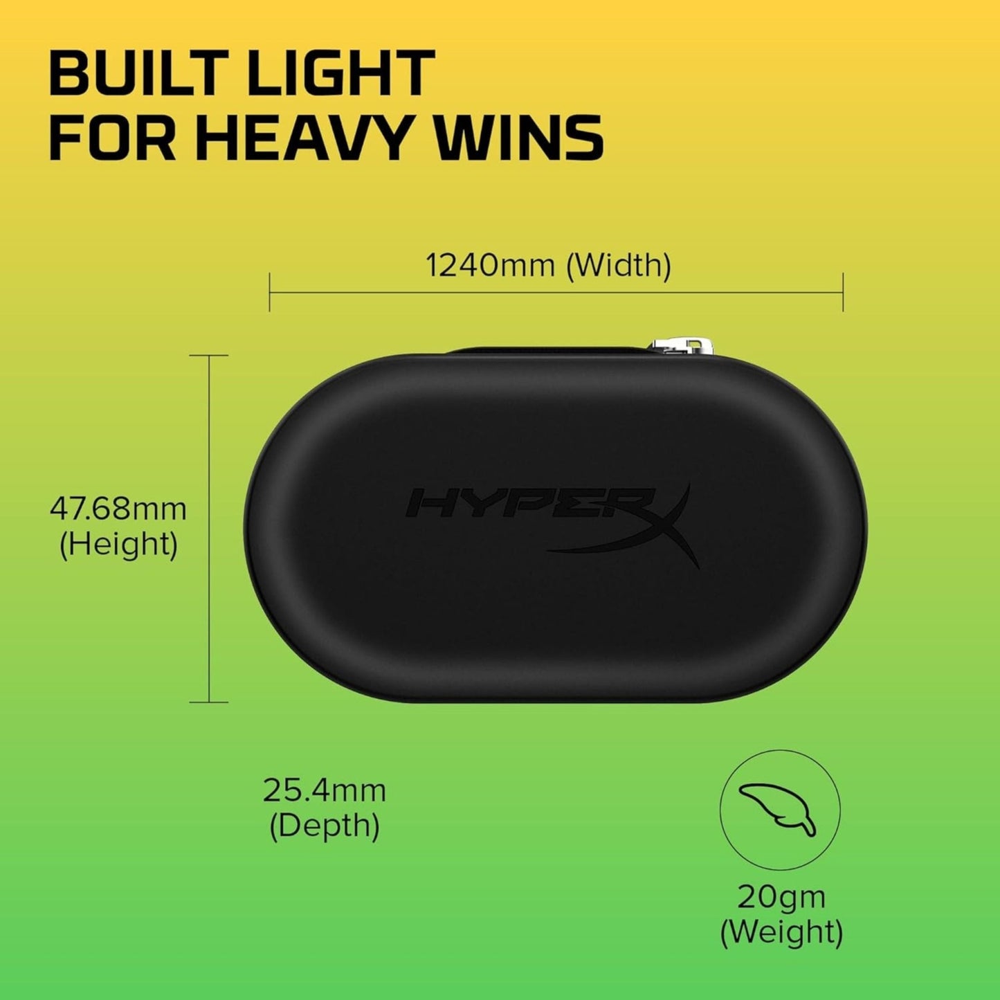 HYPERX Cloud II Wired Gaming Earbuds With Mic - Black