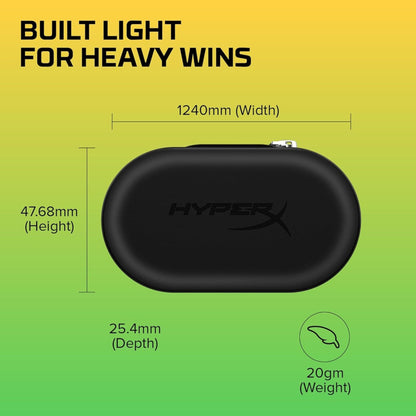 HYPERX Cloud II Wired Gaming Earbuds With Mic - Black