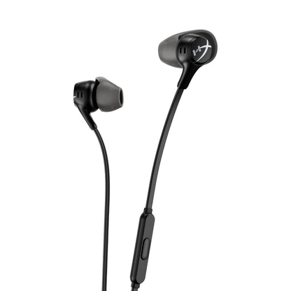 HYPERX Cloud II Wired Gaming Earbuds With Mic - Black
