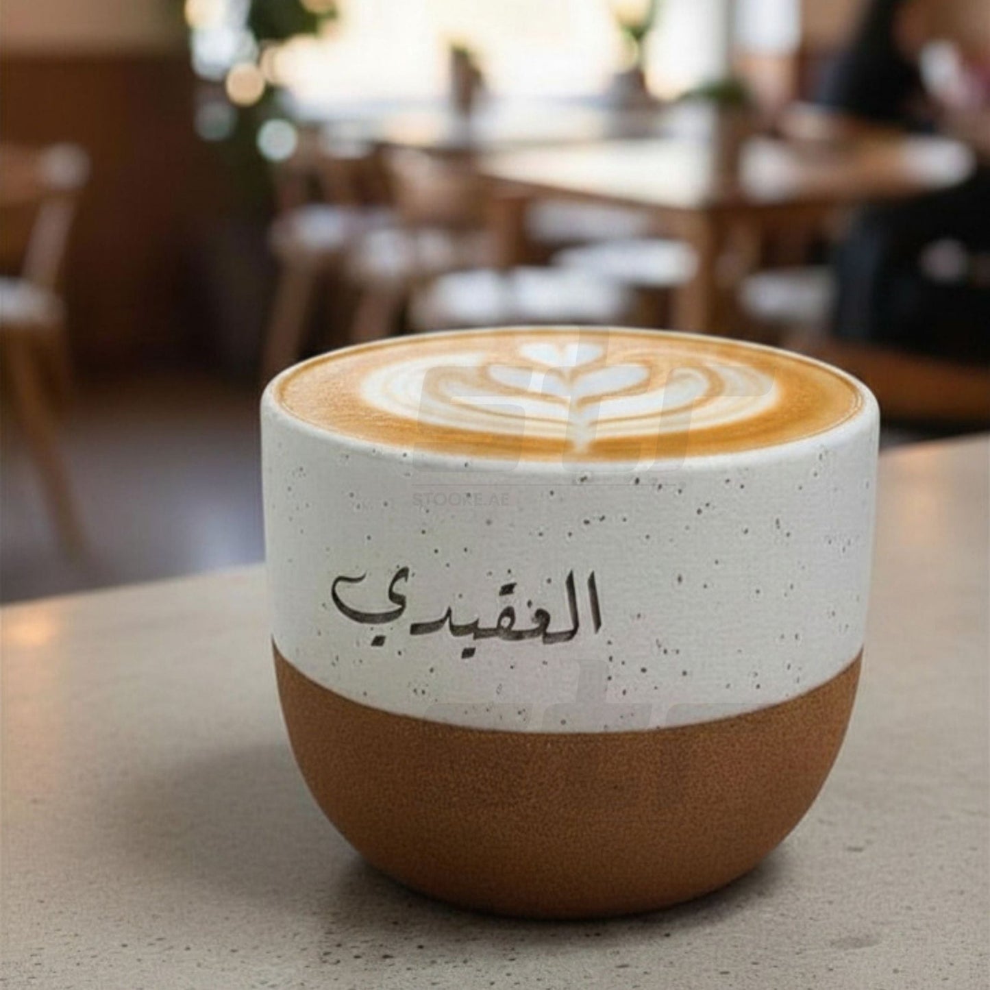 Handmade Ceramic coffee cup 230ml / 7.8oz