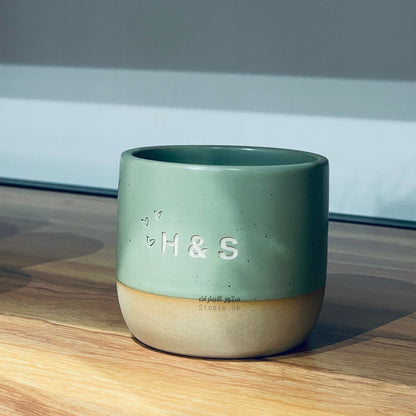 Handmade Ceramic coffee cup 230ml / 7.8oz