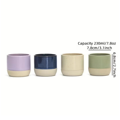 Handmade Ceramic coffee cup 230ml / 7.8oz