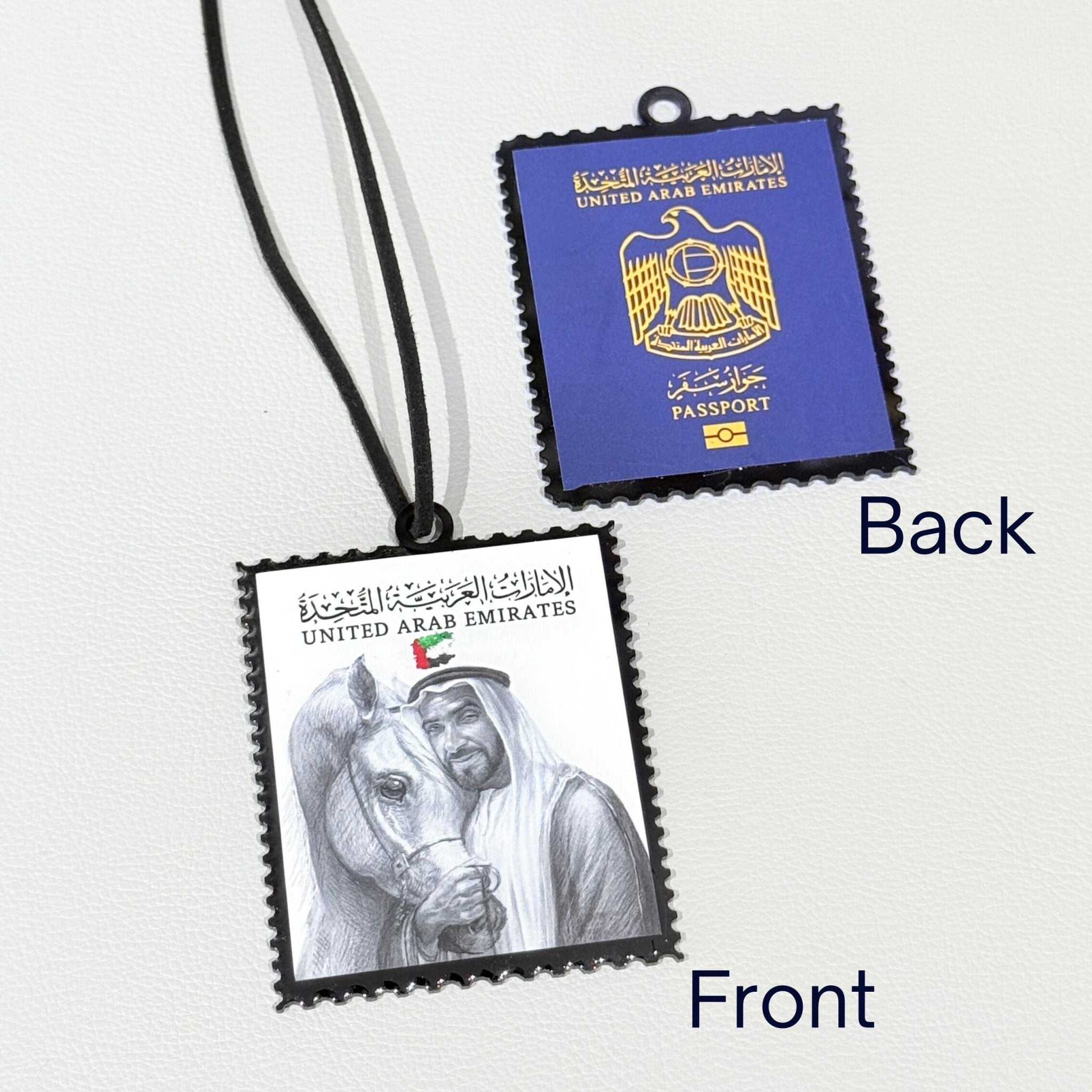 Hanging Tag Sheikh Zayed bin Sultan Al Nahyan - 2
