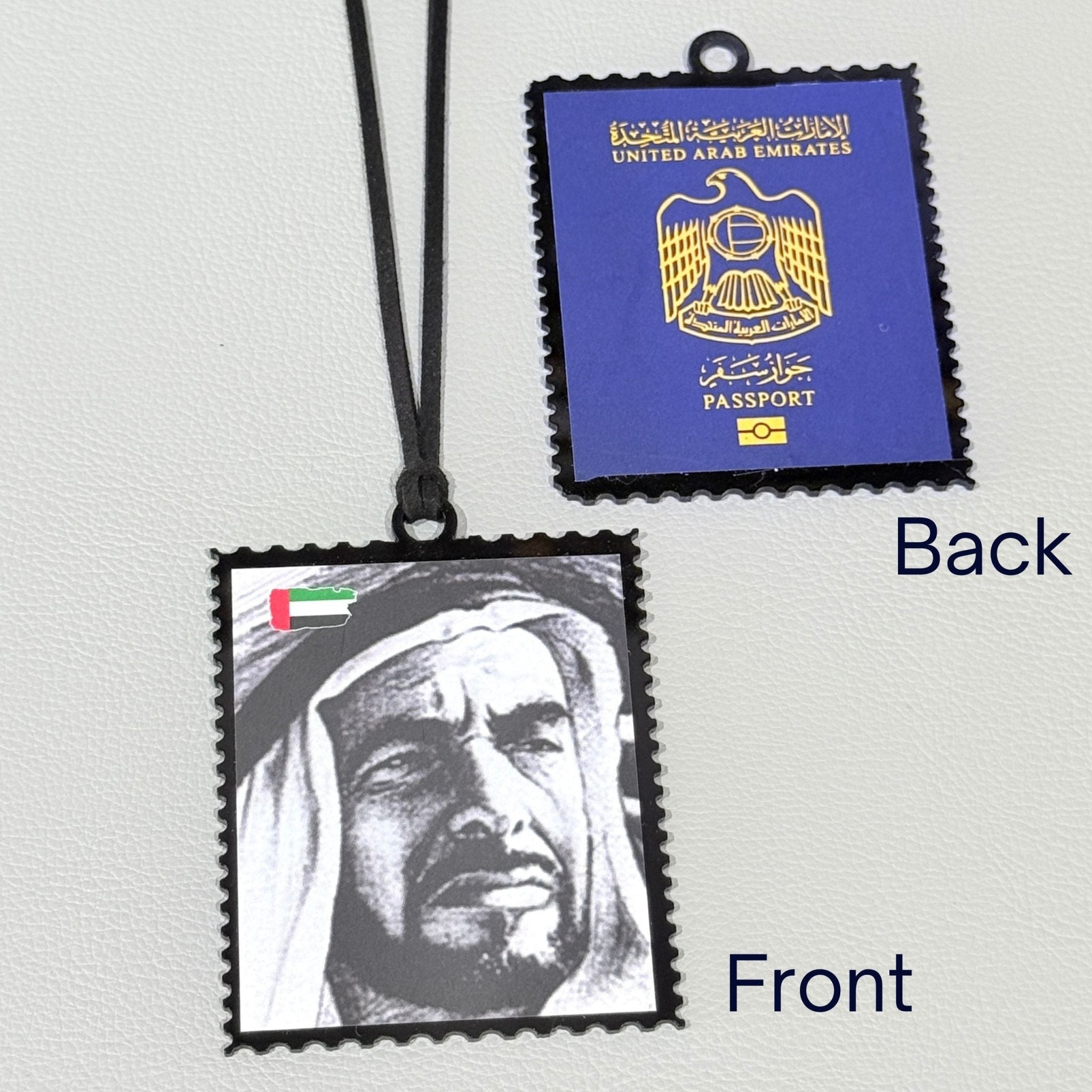 Hanging Tag Sheikh Zayed bin Sultan Al Nahyan - 4
