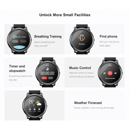 Haylou-Solar LS05 Smart Watch BlueTooth 5.0 12 Sports