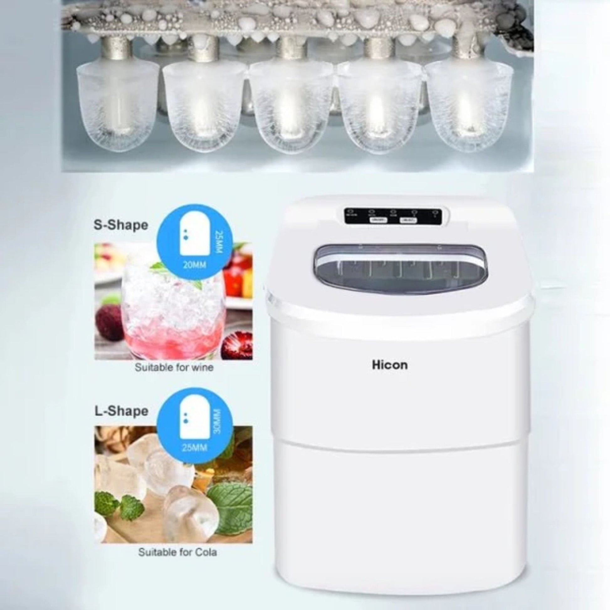 Hicon Ice Maker Machine - Household Ice Machine