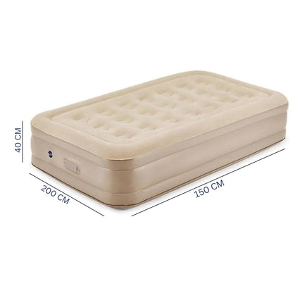 High Double Mattress 150*200*40cm - Beige