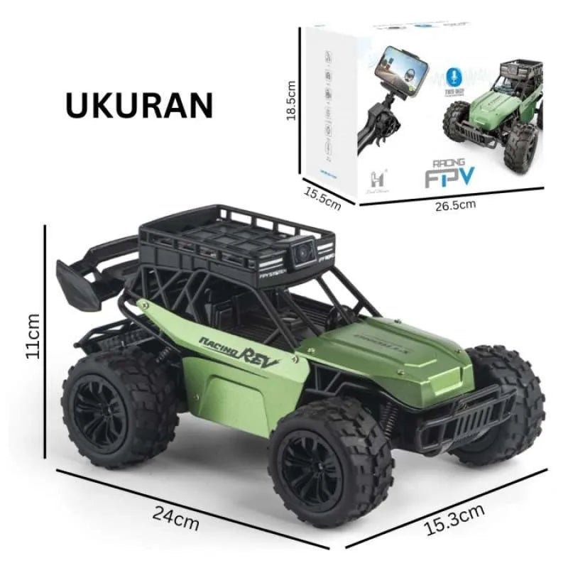 High Speed Real-Time Intercom FPV Remote Control Off Road Car With 1080P Camera