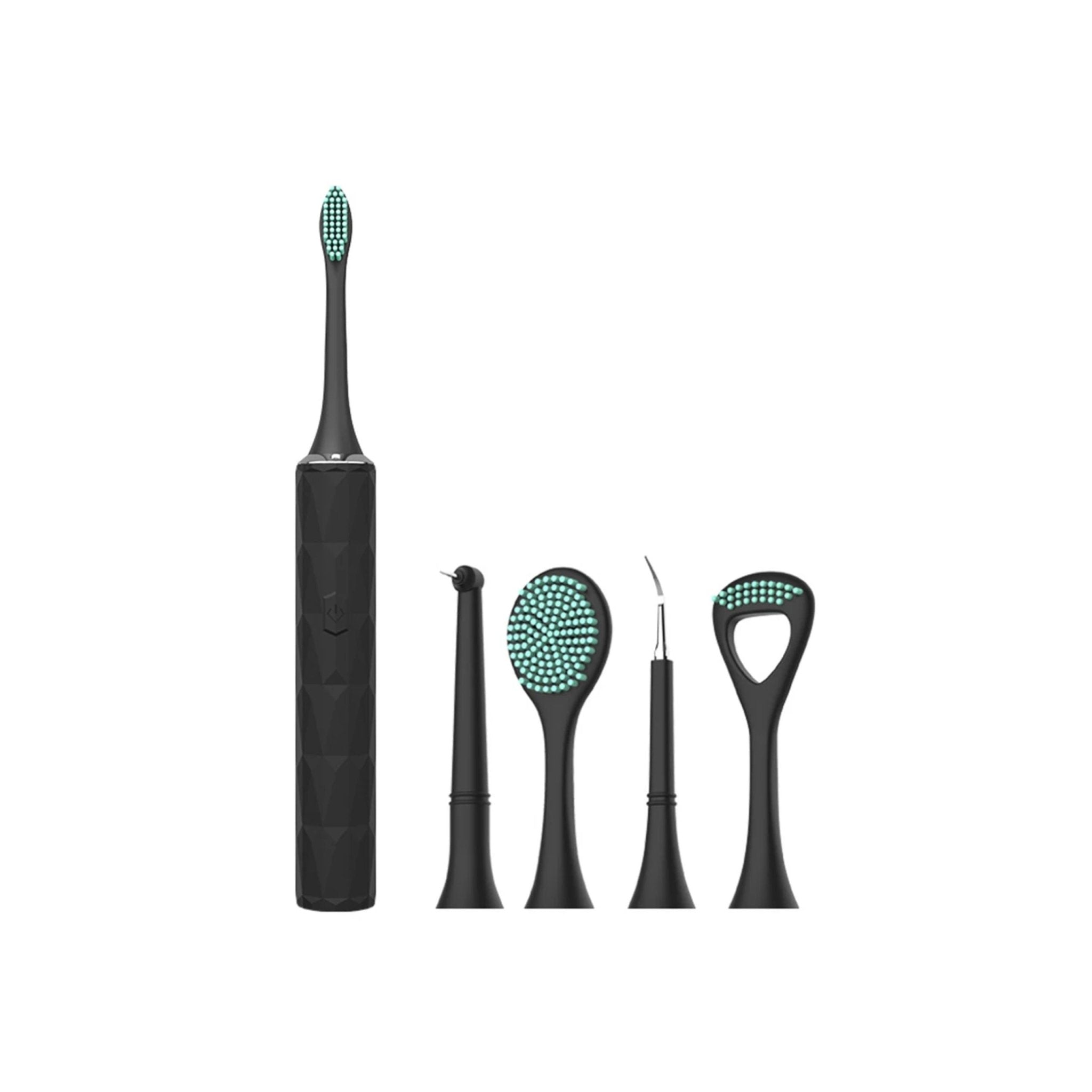 Home-Use Oral Dental Cleaner Set - Black