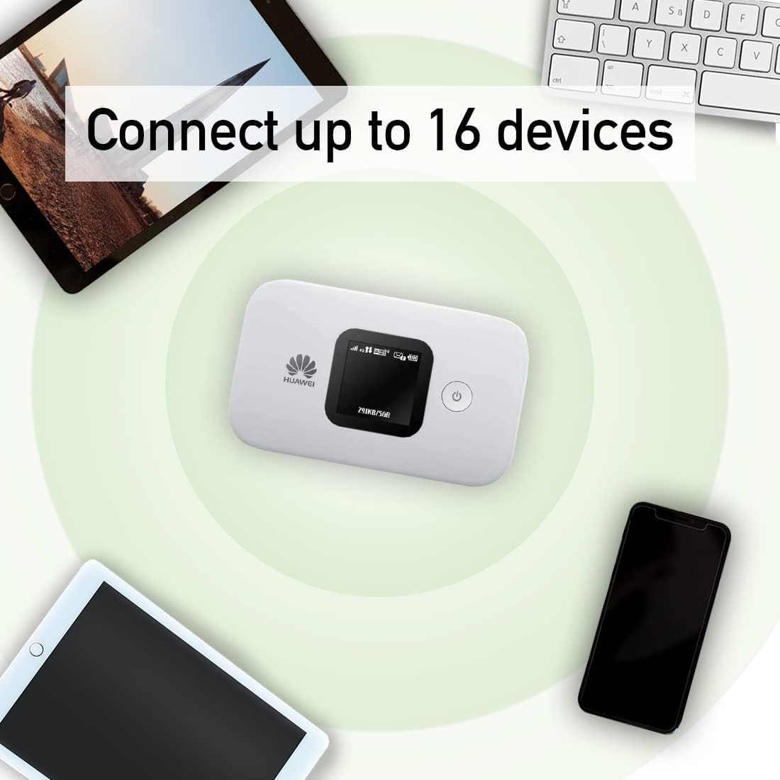 Huawei Mobile WiFi 150Mbps 1500mAh E5577-320 - White