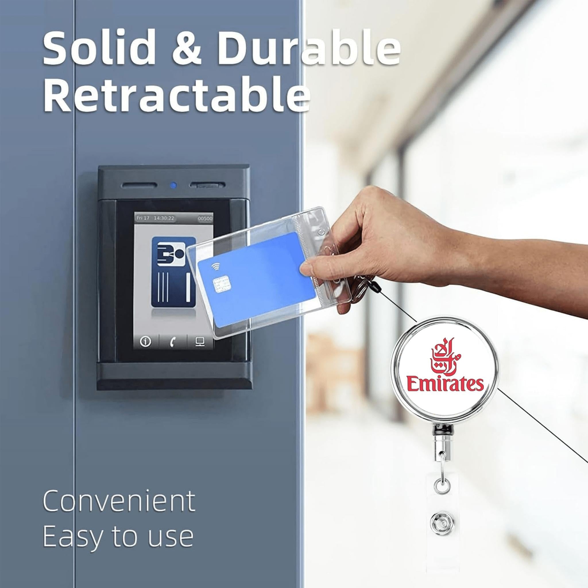 ID Holder Emirates Airline - Silver