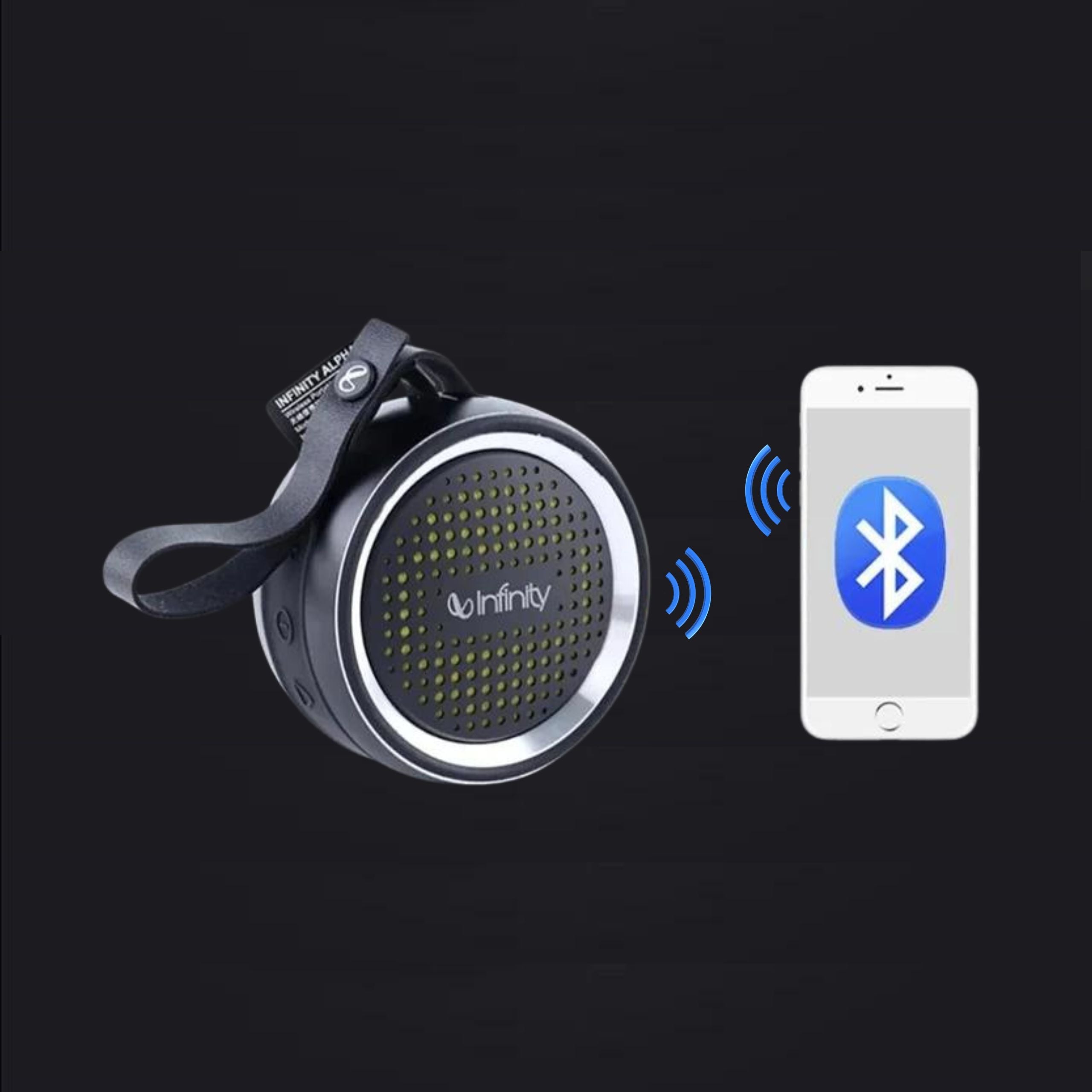 Infinity ALPHA Mini Bluetooth Speaker - Black