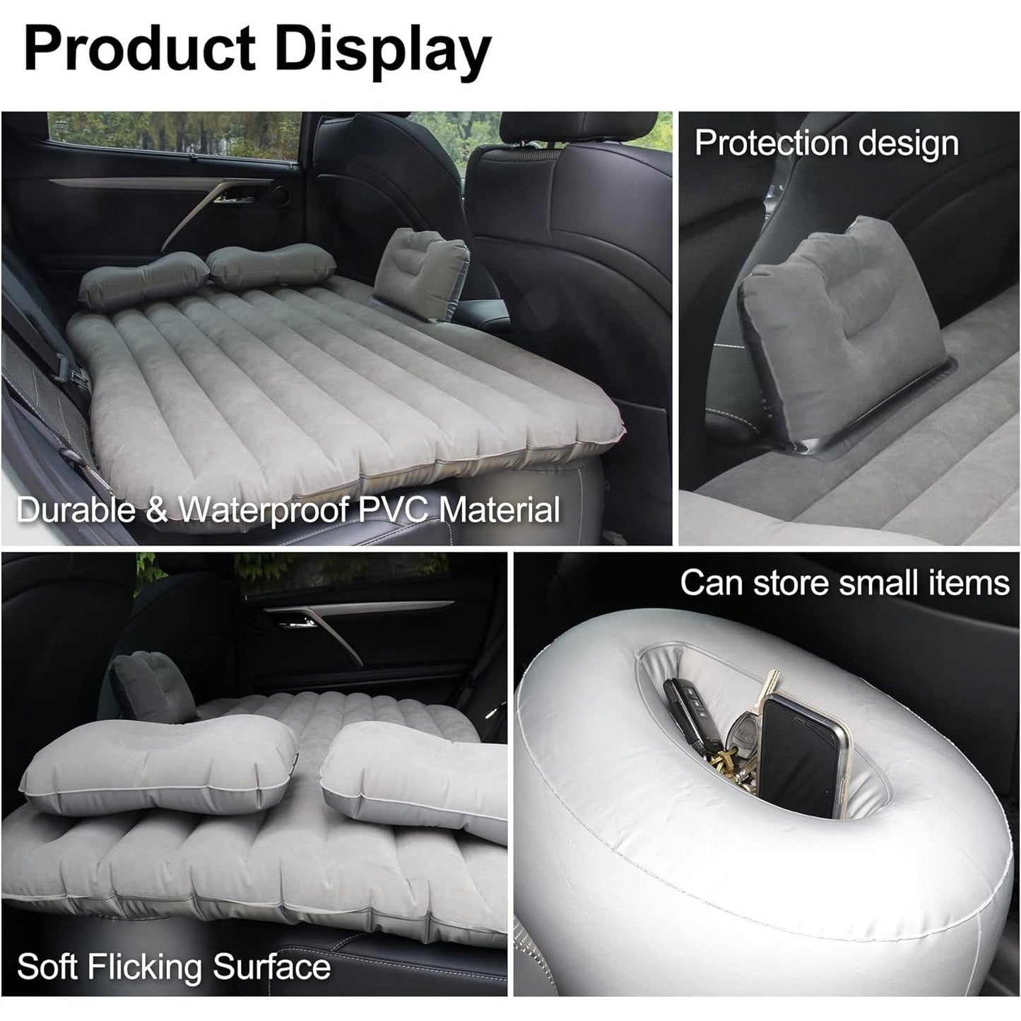 Inflatable Car Mattress Electric with Air Pump