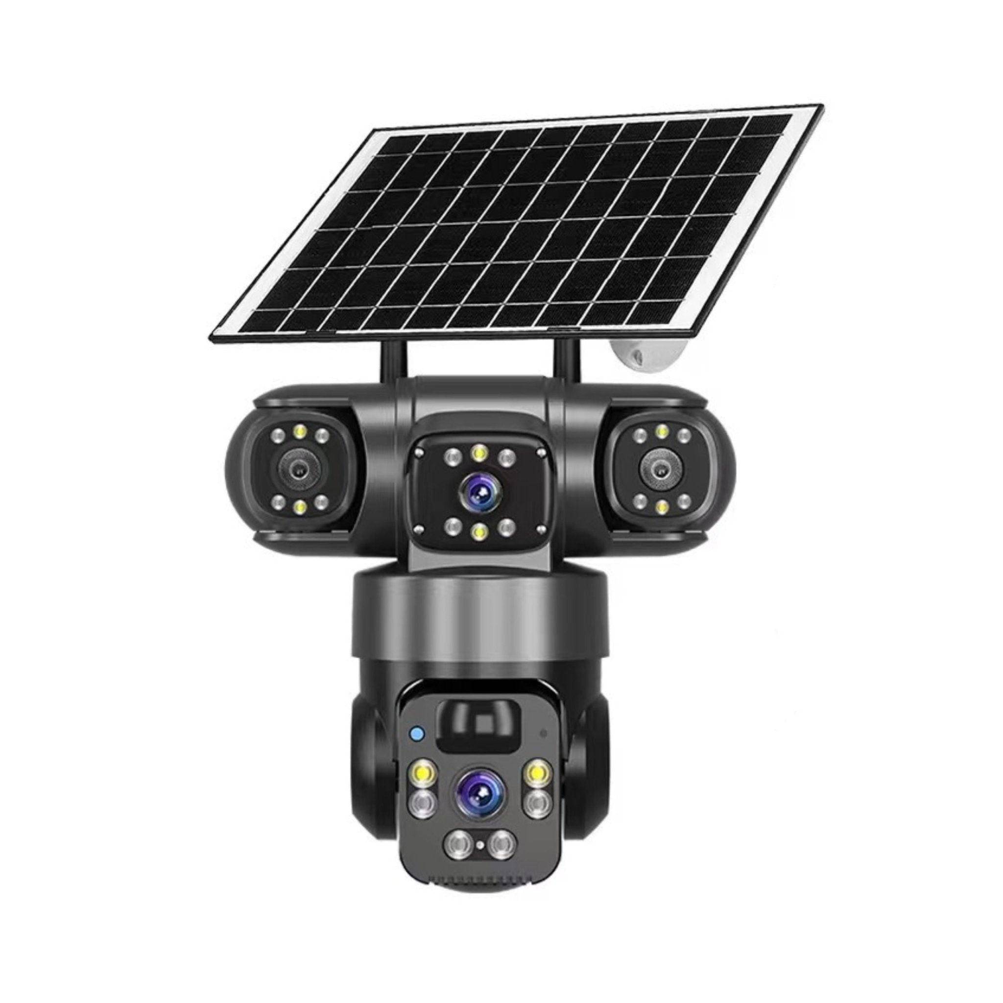 Intelligent Solar Camera V380 4G - Black