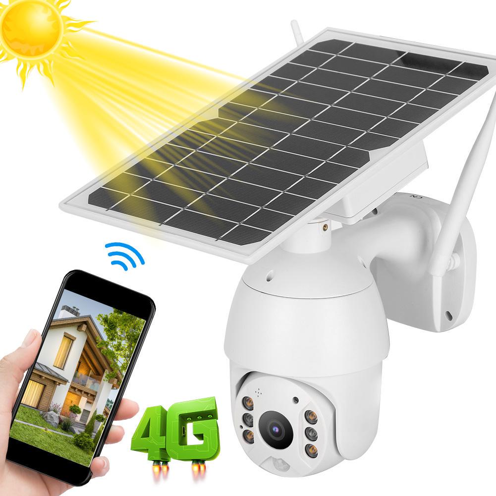 Intelligent Solar Energy Alert PTZ Camera 4G WIFI HD