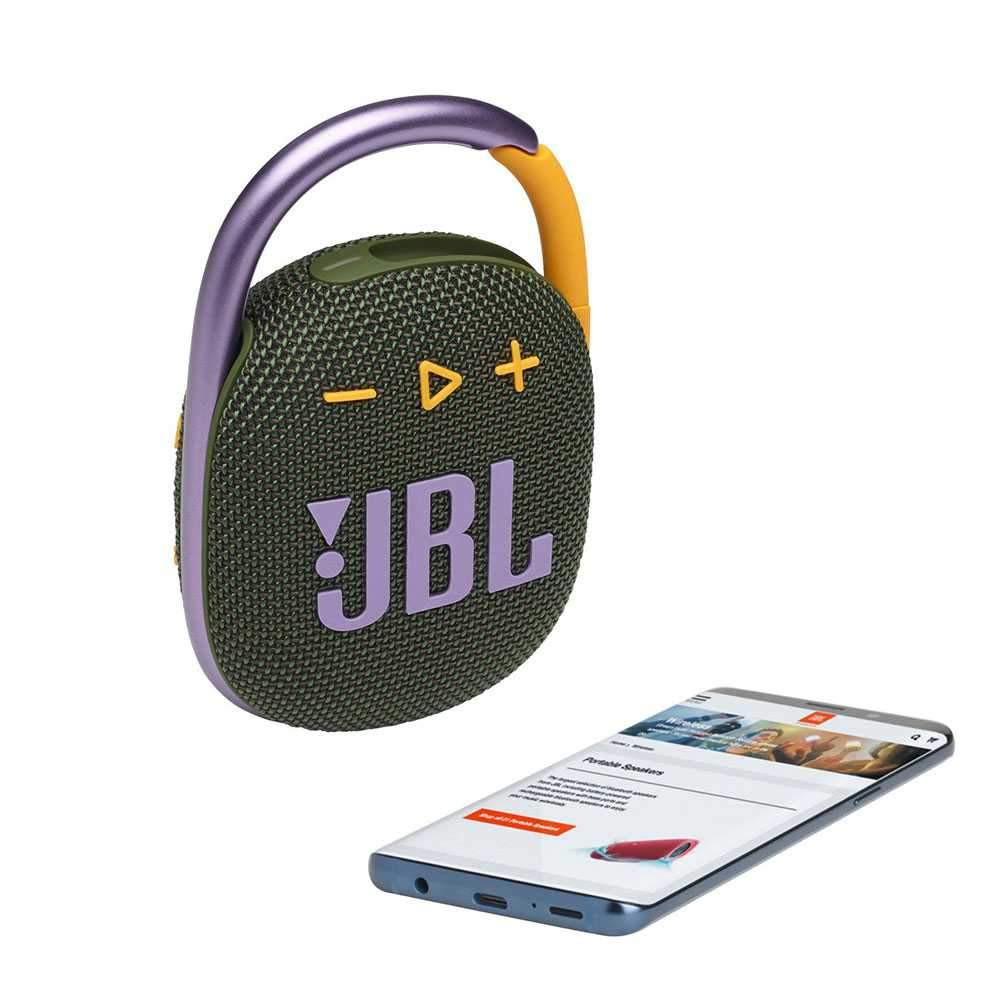 JBL Clip 4 Portable Wireless Speaker - Green