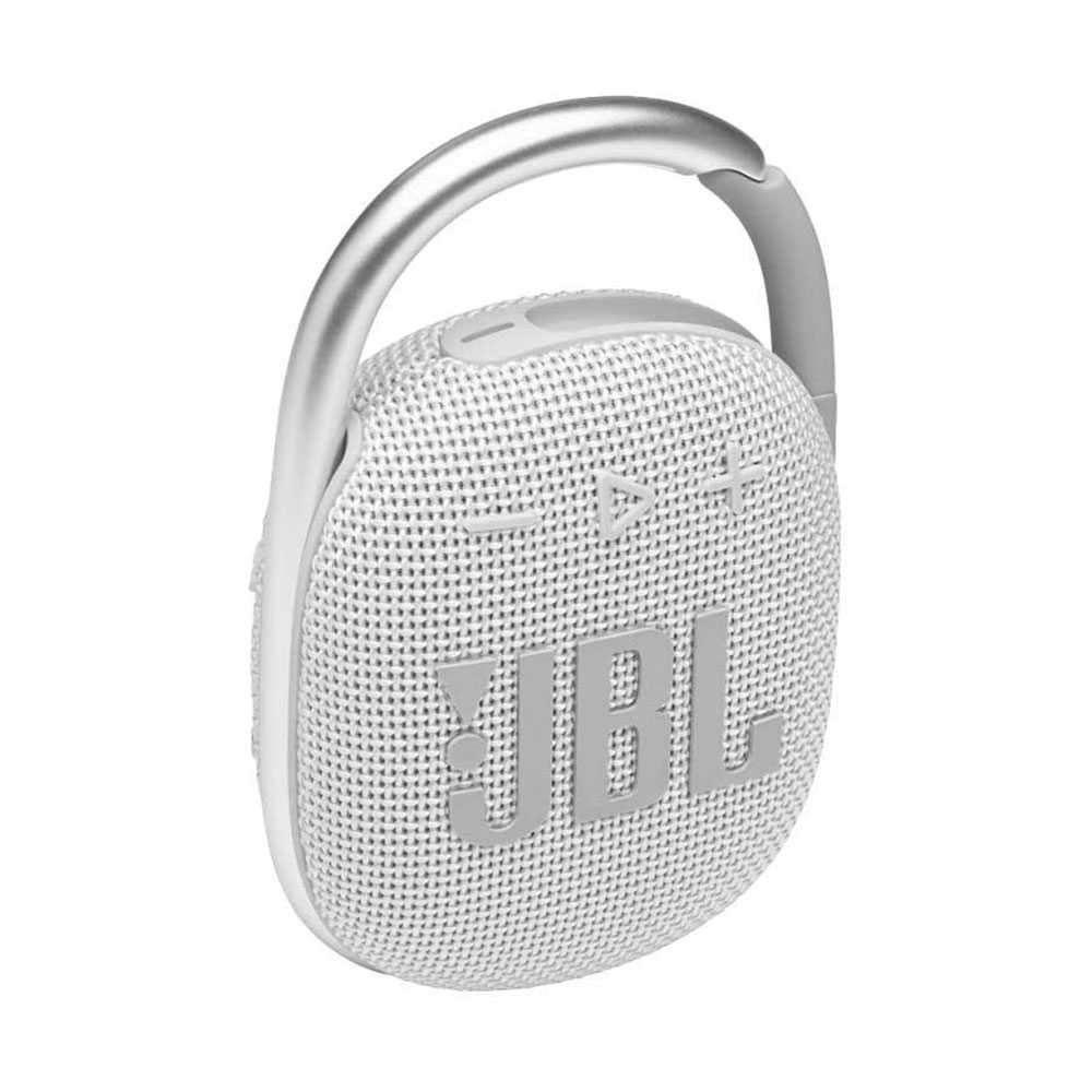 JBL Clip 4 Portable Wireless Speaker - White