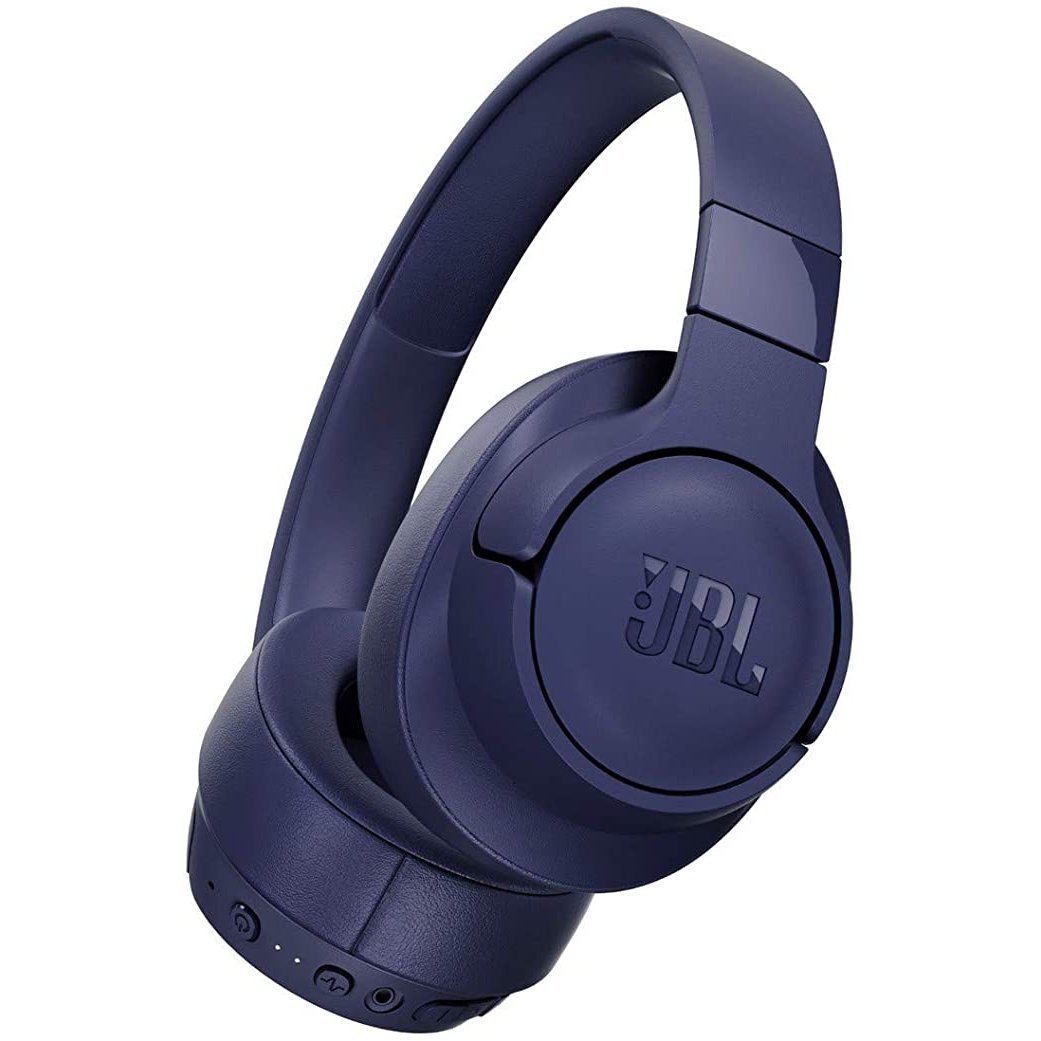 JBL T750 Over-Ear Noise-Cancelling Wireless Headphone - Blue