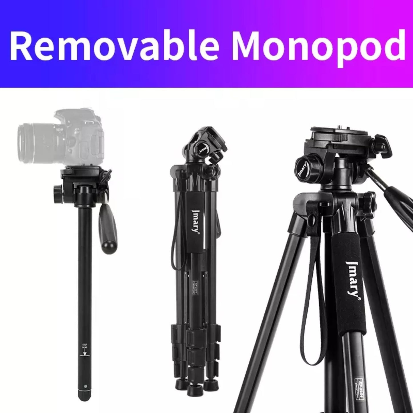 JMARY Professional Tripod KP-2254 - Black
