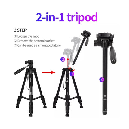 JMARY Professional Tripod KP-2254 - Black