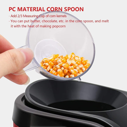 Jamaky Popcorn Maker 1200W JMK9001 - Red