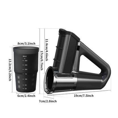 KEOUKE Multi - Functional Electric Handheld Food Chopper - Black