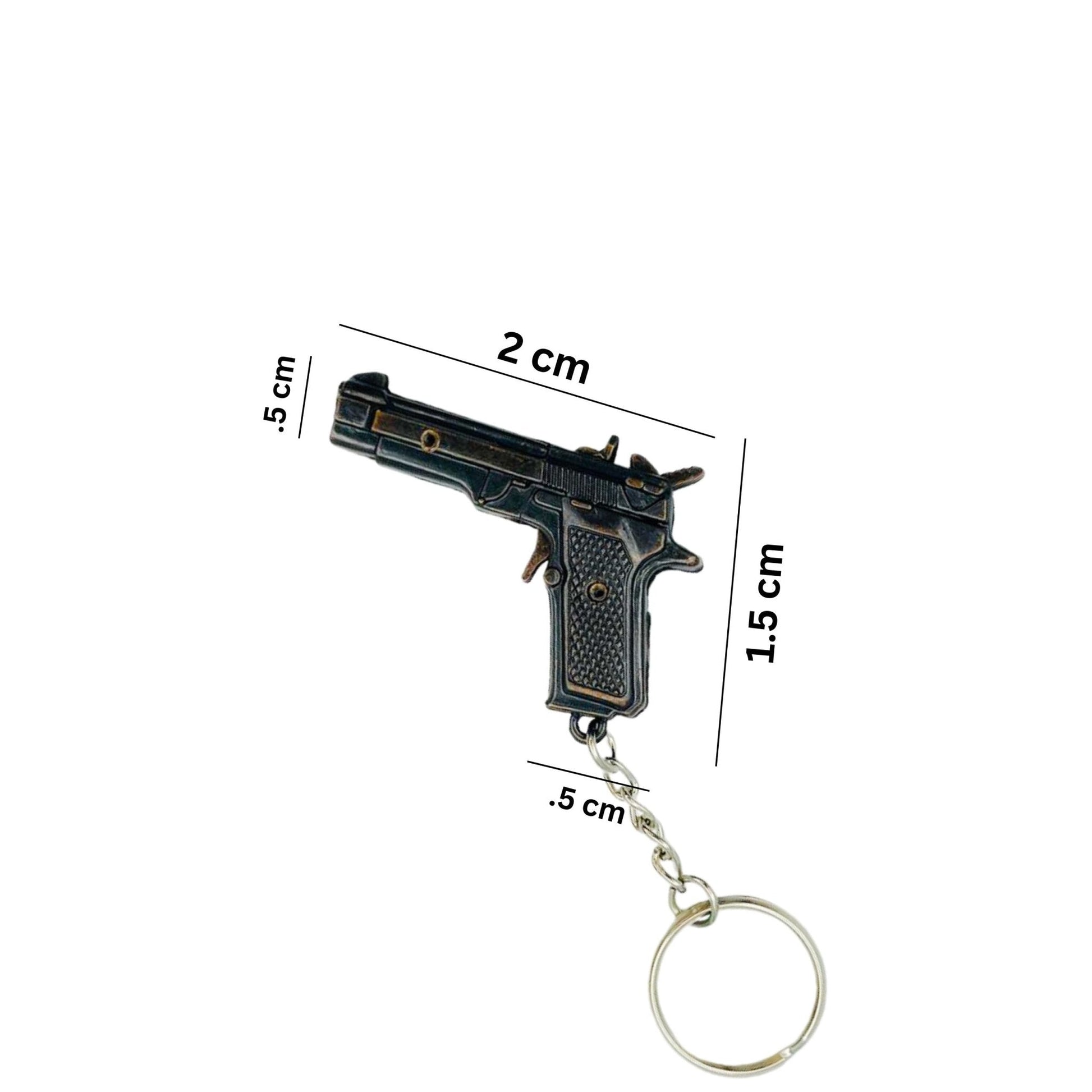 Keychain Gun - Black